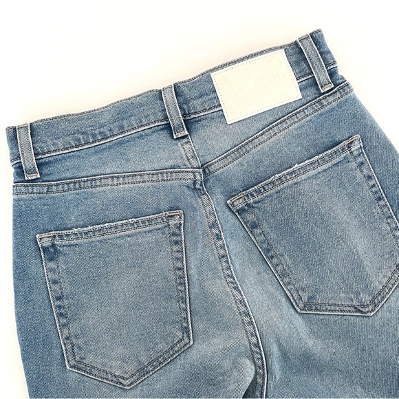 Grlfrnd The Piper Super High Rise Stretch Slim Crop in La Jolla - Picture 7 of 13